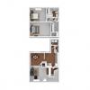 2 bedroom 1.5 bathroom floor plan a 2 bedroom 1.5 bathroom floor plan a at The Life at Green Arbor, Columbus, 43217